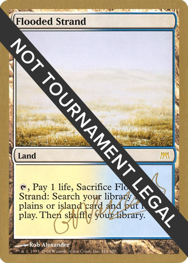 Flooded Strand - 2004 Gabriel Nassif (ONS) [World Championship Decks]