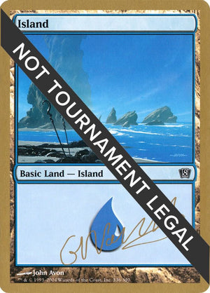 Island (336) - 2004 Gabriel Nassif (8ED) [World Championship Decks]
