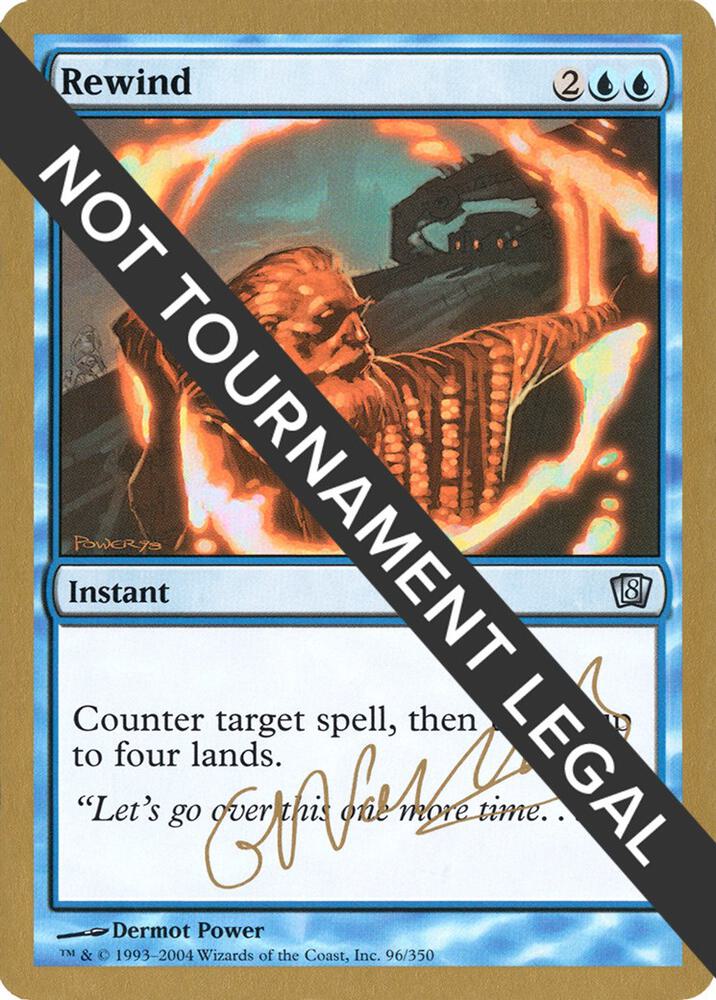 Rewind - 2004 Gabriel Nassif (8ED) [World Championship Decks]