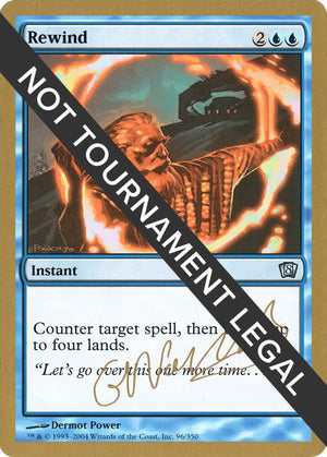 Rewind - 2004 Gabriel Nassif (8ED) [World Championship Decks]