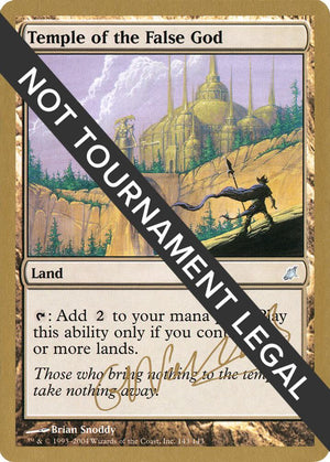 Temple of the False God - 2004 Gabriel Nassif (SCG) [World Championship Decks]