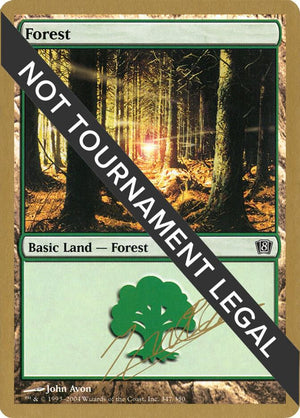 Forest (347) - 2004 Julien Nuijten (8ED) [World Championship Decks]