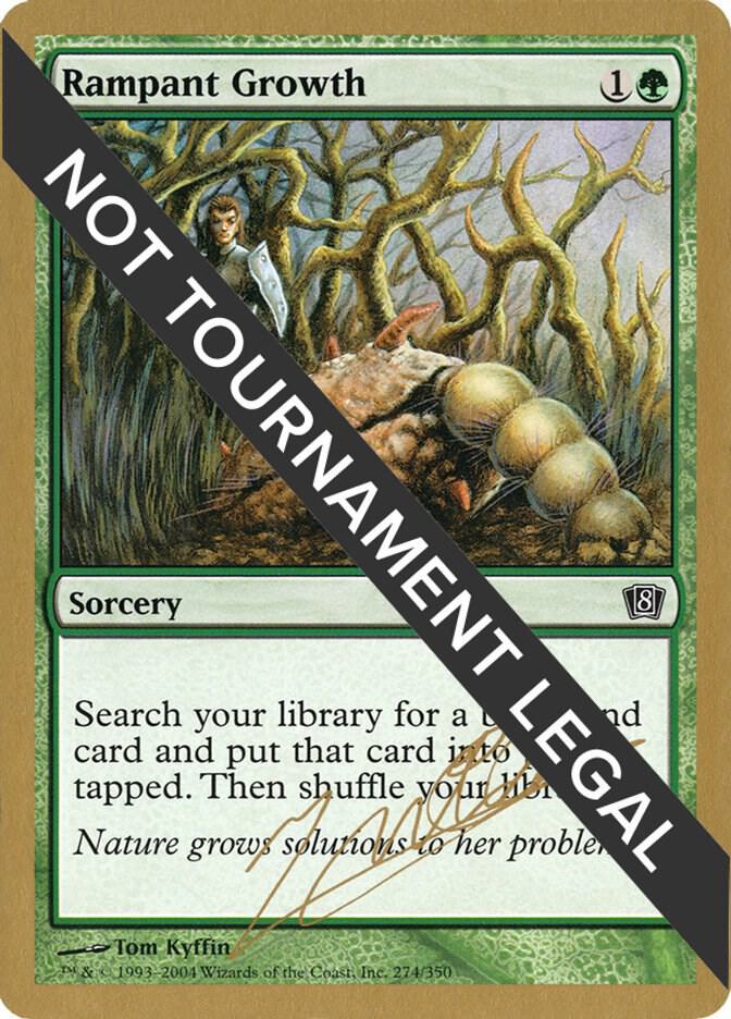 Rampant Growth - 2004 Julien Nuijten (8ED) [World Championship Decks]