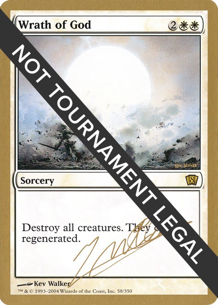 Wrath of God - 2004 Julien Nuijten (8ED) [World Championship Decks]