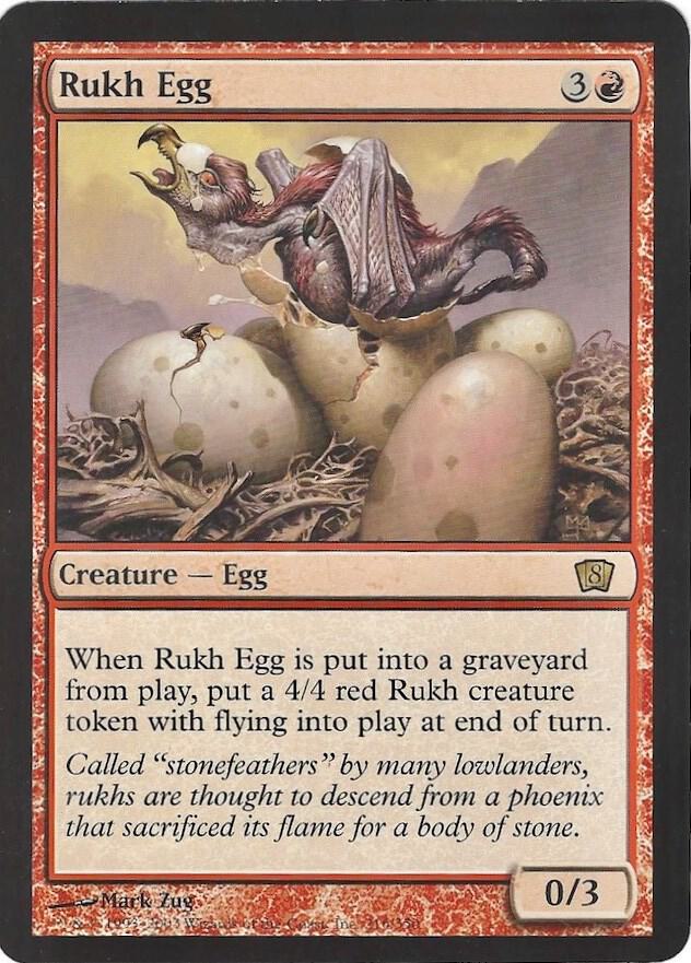 Rukh Egg (8th Edition) (Box Topper) [Oversize Cards]