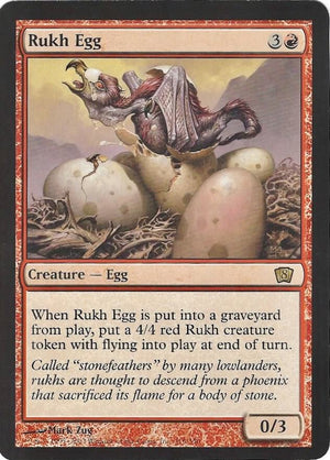 Rukh Egg (8th Edition) (Box Topper) [Oversize Cards]