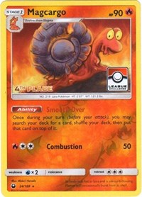 Magcargo - 24/168 (League Challenge) [4th Place] (024/168) [League and Championship Cards]