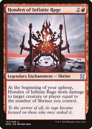 Honden of Infinite Rage (134) [Eternal Masters]