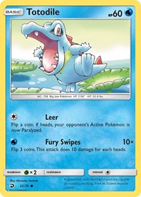 Totodile (22/70) [Dragon Majesty]