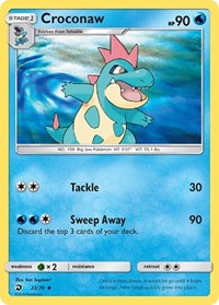 Croconaw (23/70) [Dragon Majesty]