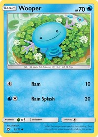 Wooper (25/70) [Dragon Majesty]