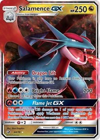 Salamence GX (44/70) [Dragon Majesty]