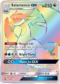 Salamence GX (Secret) (73/70) [Dragon Majesty]