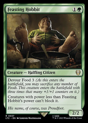 Feasting Hobbit (37) [Tales of Middle-earth Commander]