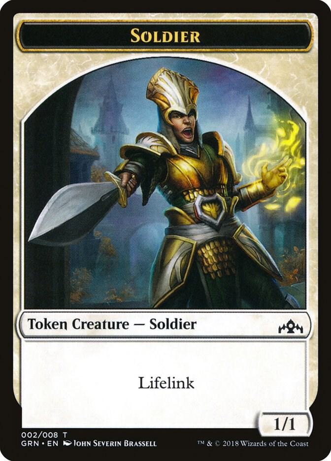 Soldier Token (2) [Guilds of Ravnica]