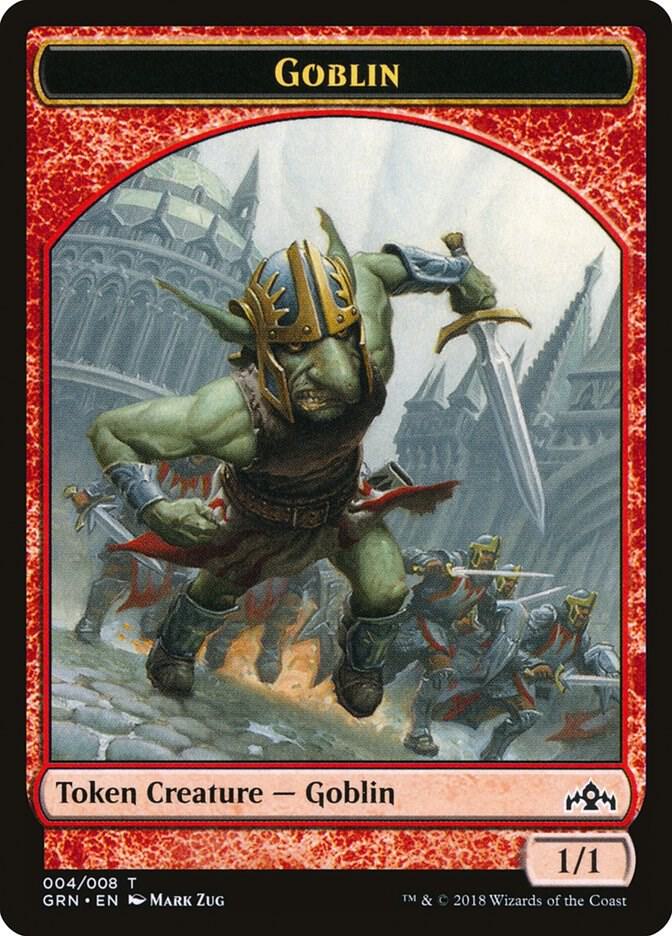 Goblin Token (4) [Guilds of Ravnica]