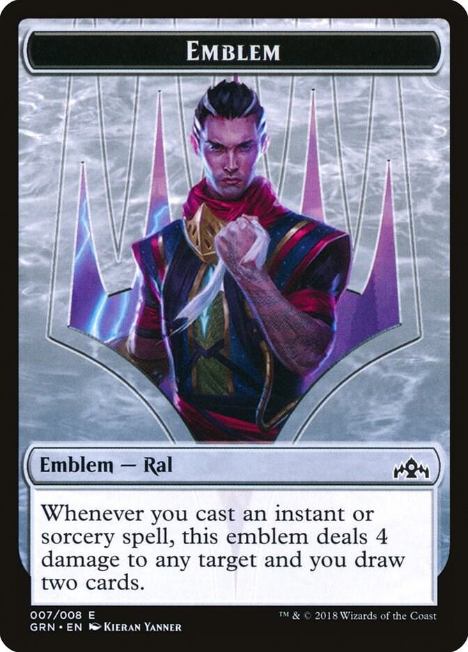 Emblem - Ral, Izzet Viceroy (7) [Guilds of Ravnica]