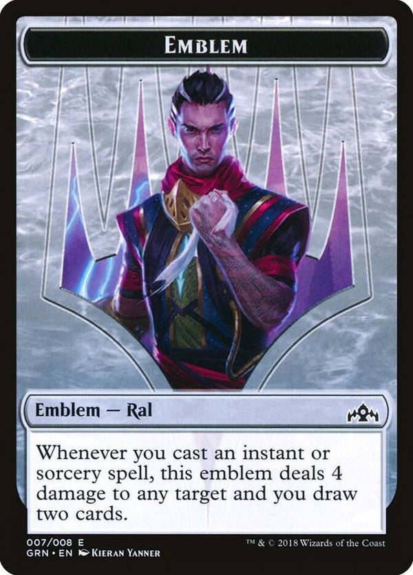 Emblem - Ral, Izzet Viceroy (7) [Guilds of Ravnica]