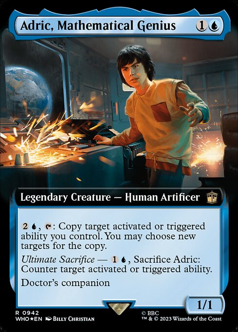 Adric, Mathematical Genius (942) [Doctor Who] [Extended Art]