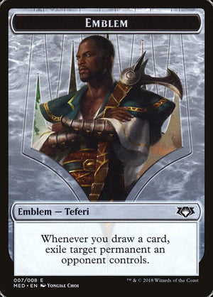 Emblem - Teferi, Hero of Dominaria (7) [Mythic Edition: Guilds of Ravnica]