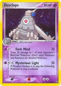 Dusclops - 14/108 (EX Power Keepers) (014/108) [Deck Exclusives]
