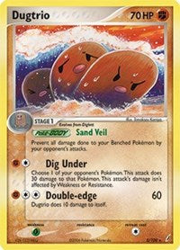 Dugtrio - 5/100 (EX Crystal Guardians) (005/100) [Deck Exclusives]