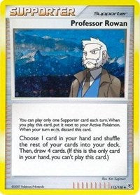 Professor Rowan - 112/130 (Cosmos Holo) (112/130) [Miscellaneous Cards and Products]