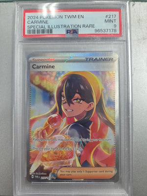 2024 Carmine Special Illustration Rare PSA 9