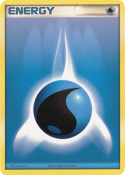 Water Energy (2005 Unnumbered) [League and Championship Cards]