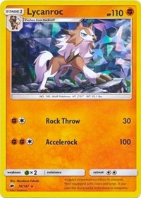 Lycanroc - 76/147 (Cracked Ice Holo) (076/147) [Deck Exclusives]