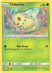 Chikorita (6) (6/214) [SM Lost Thunder]
