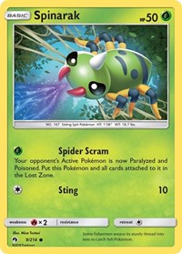 Spinarak (9/214) [SM Lost Thunder]