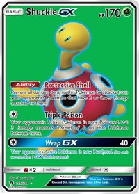 Shuckle GX (Full Art) (195/214) [SM Lost Thunder]