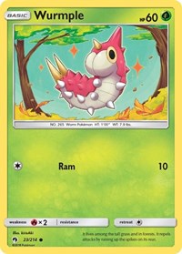 Wurmple (23) (23/214) [SM Lost Thunder]