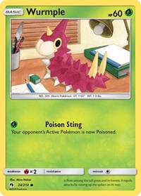 Wurmple (24) (24/214) [SM Lost Thunder]