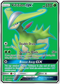 Virizion GX (Full Art) (197/214) [SM Lost Thunder]