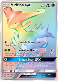 Virizion GX (Secret) (217/214) [SM Lost Thunder]