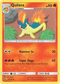 Quilava (41/214) [SM Lost Thunder]