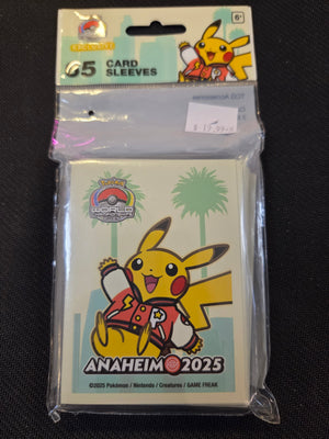 Sleeves Pokemon Anaheim World Championship - Pikachu
