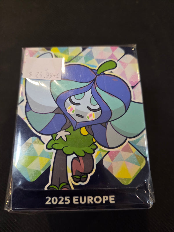 Deck Box Pokemon International Championships 2025 Europe - Teal Mask Ogerpon + Sleeves