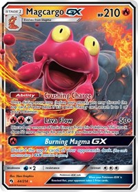 Magcargo GX (44/214) [SM Lost Thunder]