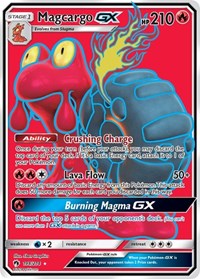 Magcargo GX (Full Art) (198/214) [SM Lost Thunder]