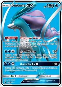 Suicune GX (Full Art) (200/214) [SM Lost Thunder]