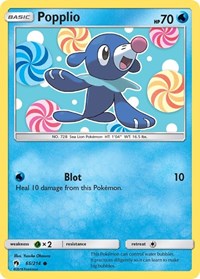 Popplio (65) (65/214) [SM Lost Thunder]