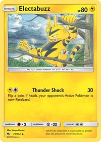 Electabuzz (71/214) [SM Lost Thunder]