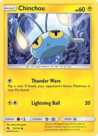 Chinchou (73/214) [SM Lost Thunder]