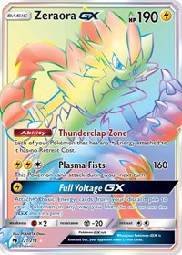 Zeraora GX (Secret) (221/214) [SM Lost Thunder]