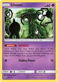 Unown (90) (90/214) [SM Lost Thunder]