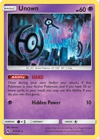 Unown (91) (91/214) [SM Lost Thunder]