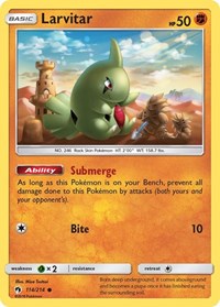 Larvitar (114) (114/214) [SM Lost Thunder]